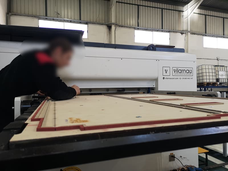 Preparación entre trabajos en planta de packaging